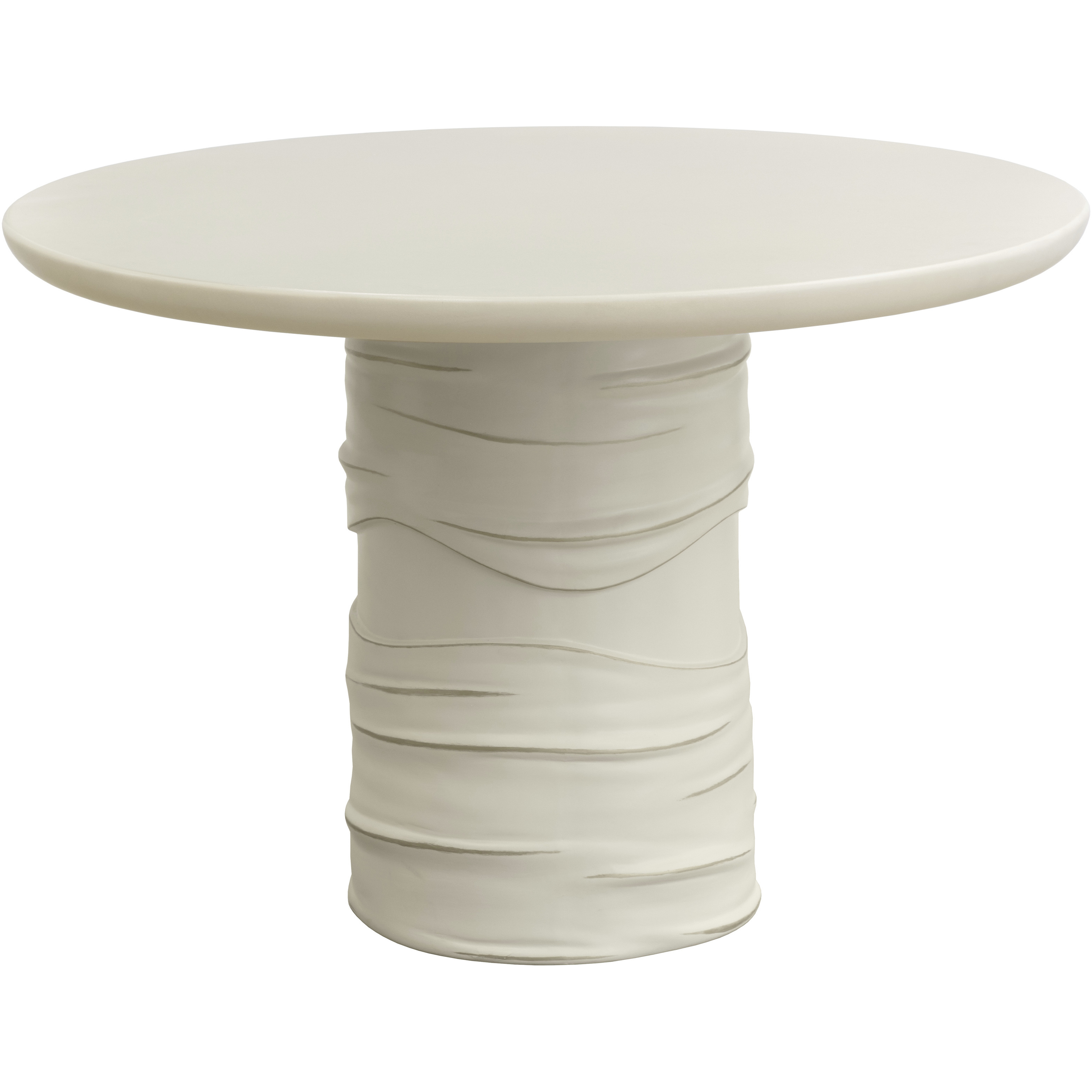 Alanya 44 X 44 inch Cream Outdoor Dining Table